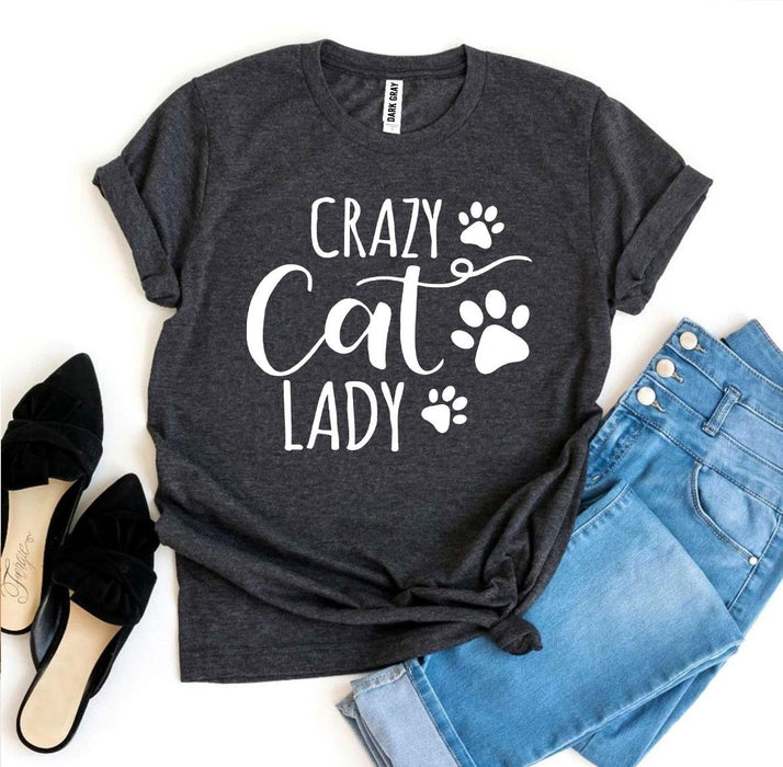 Best Crazy Cat Lady T-shirt