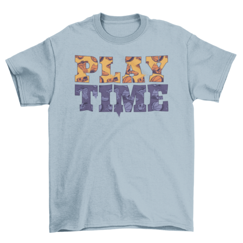 Play time sports t-shirt