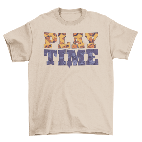 Play time sports t-shirt